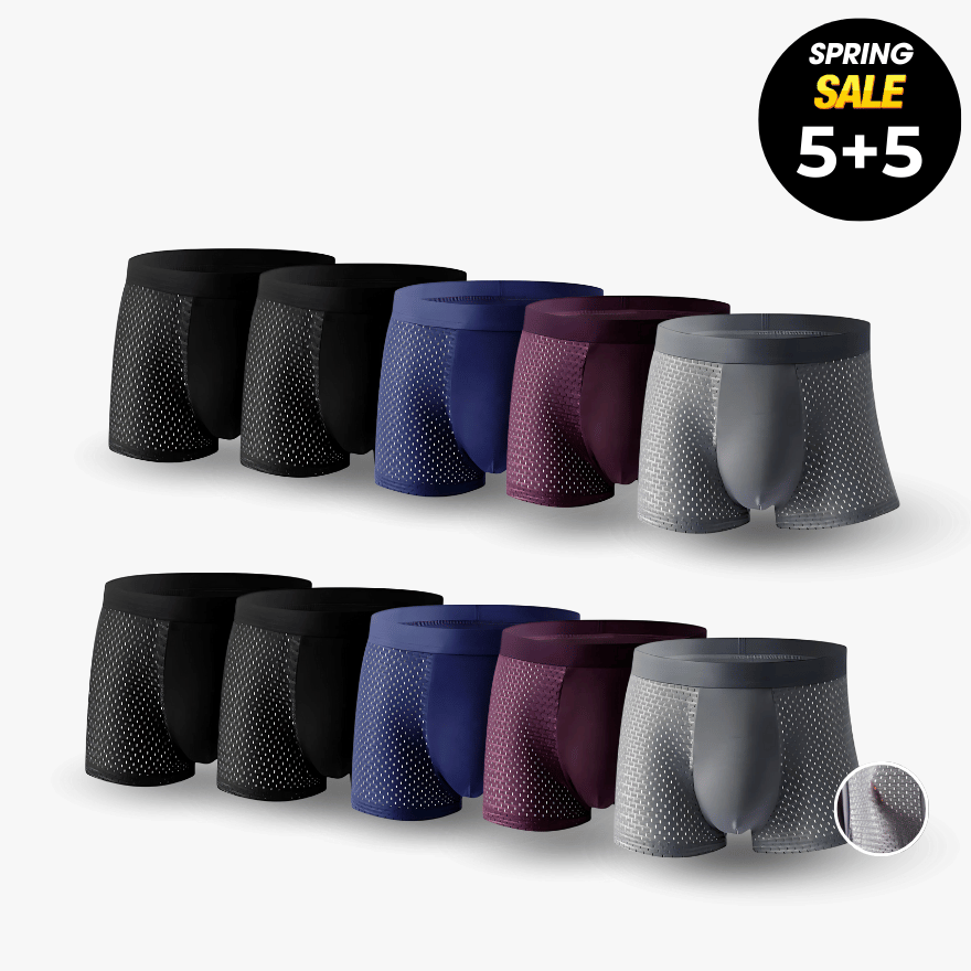 BAMBOO FIBRE BOXER SHORTS - FOR ALL-DAY COMFORT