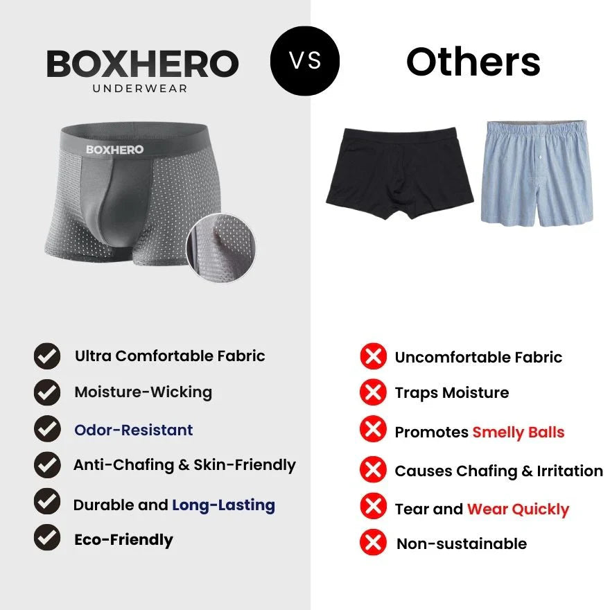 16-PACK BOXHERO BAMBOO FIBRE BOXER SHORTS  1.0